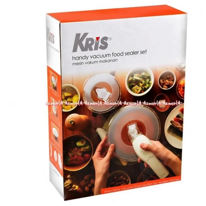 

Kris Handy Vacuum Food Sealer Set Alat Mesin Vakum Makanan Portable