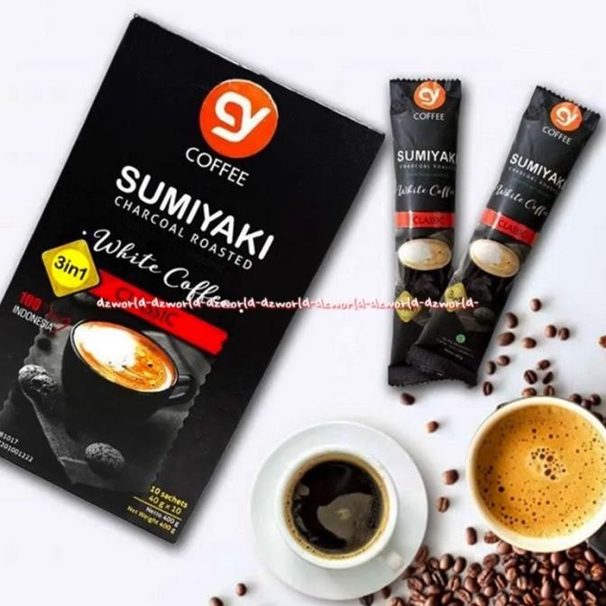 

CY Sumiyaki Charcoal Roasted White Coffee Classic 3in1 10sachets