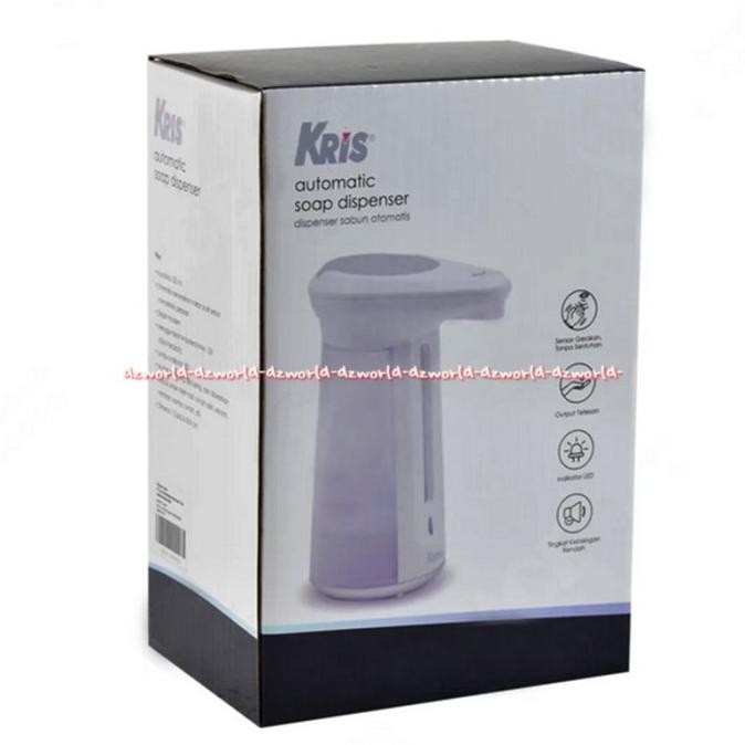 

Kris Automatic Soap Dispenser White Sabun Cair Otomatis Sentuh 330ml