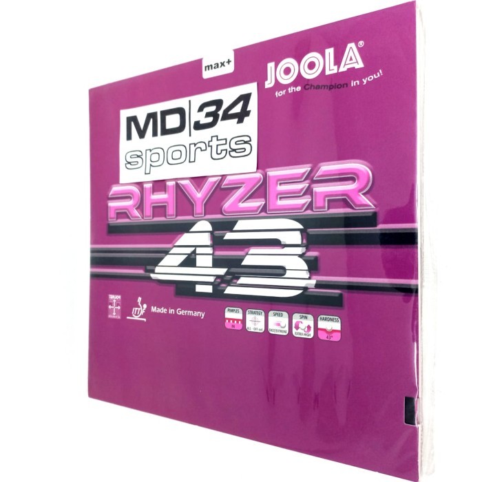 JOOLA RHYZER 43 - Karet / Rubber / Bet pingpong murah