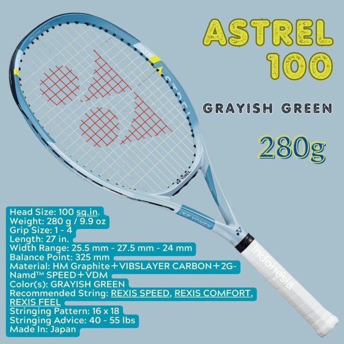 Raket Tenis Yonex Astrel 100/Tennis Racket Yonex Astrel 100 Original
