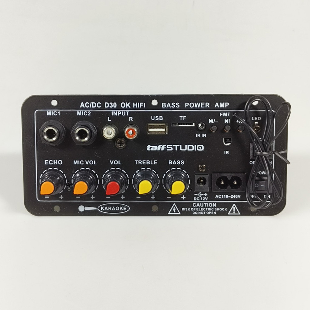 Amplifier Board Audio Bluetooth USB Subwoofer DC 12V - D30