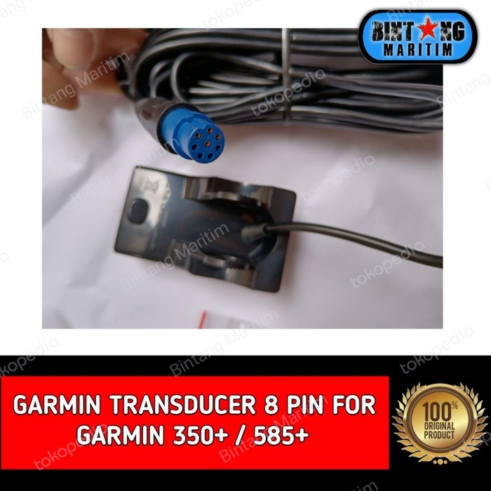 TRANSDUCER GARMIN 585+ 350+ 585 PLUS 350 PLUS TRANSOM ORIGINAL