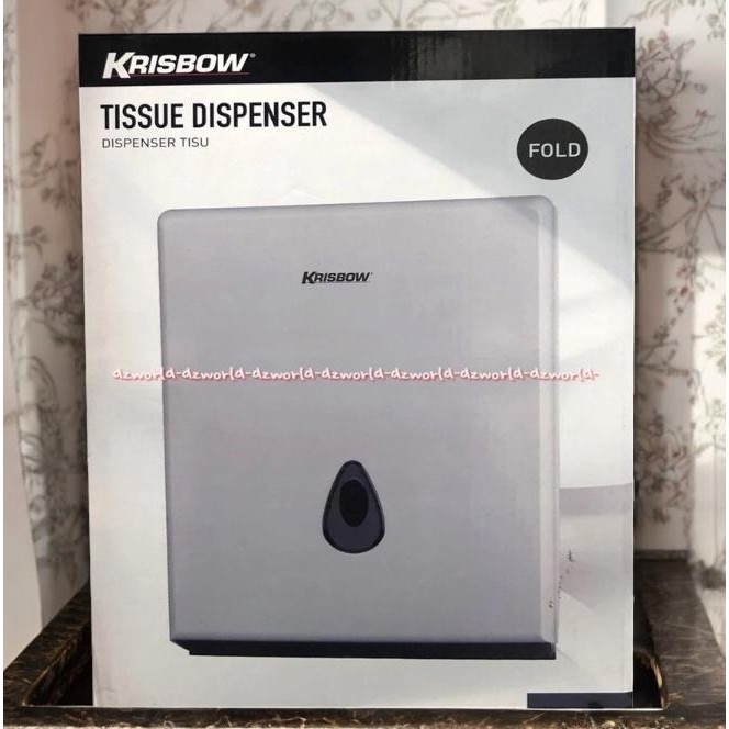 

Krishome Tissue Dispenser White Tempat Kotak Tissu Dinding Tisu