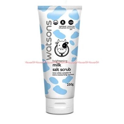 

Watsons Brightening Milk Salt Scrub 250gr Sabun Pembersih Scrub