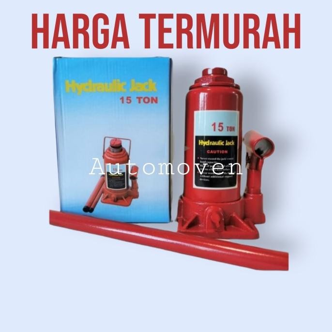 DONGKRAK 15 TON BOTOL HIDROLIK HYDRAULIC JACK