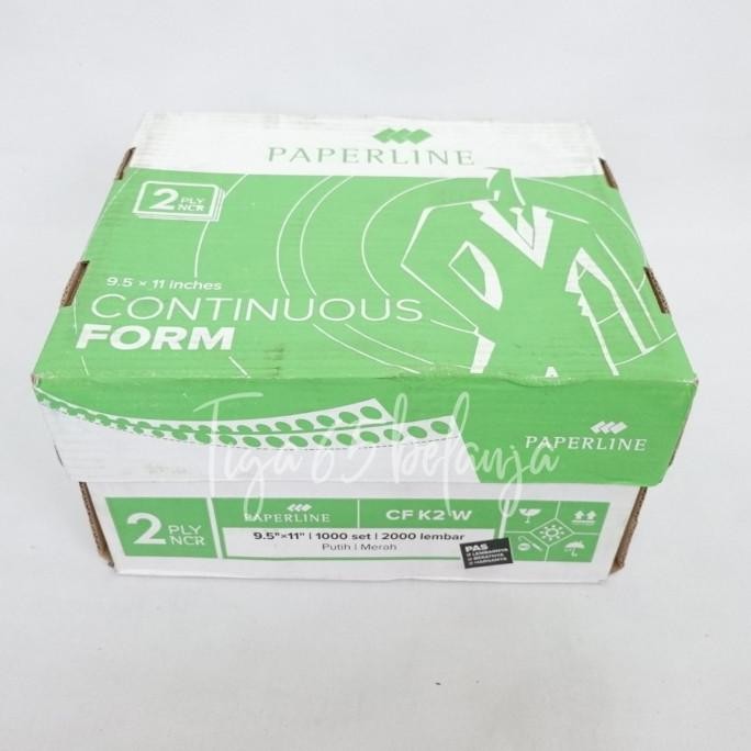 

CONTINUOUS FORM 2ply | Kertas Komputer Paperline 9.5 x 11 CF K2 W