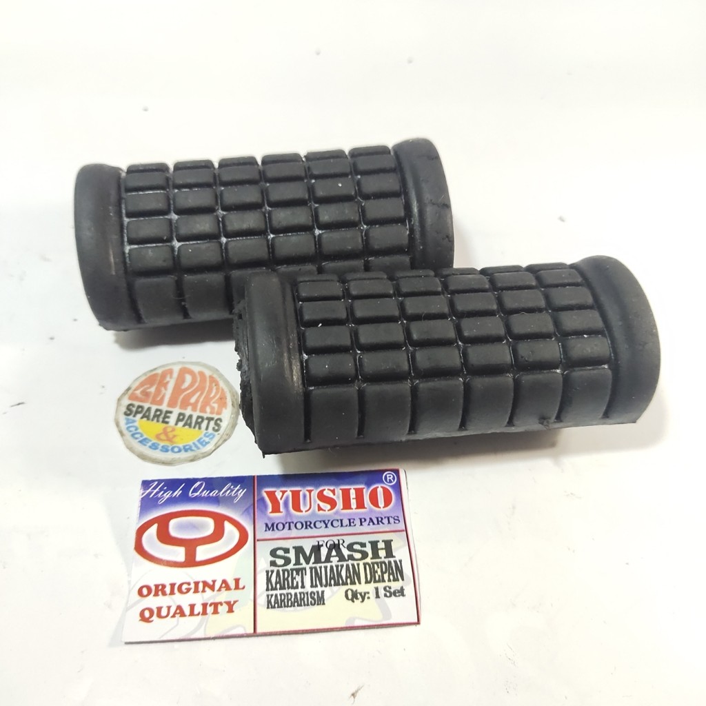 Karet step depan Smash Shogun Karet Barstep Suzuki Smash set Limited Item Barang Langka Spare Part M