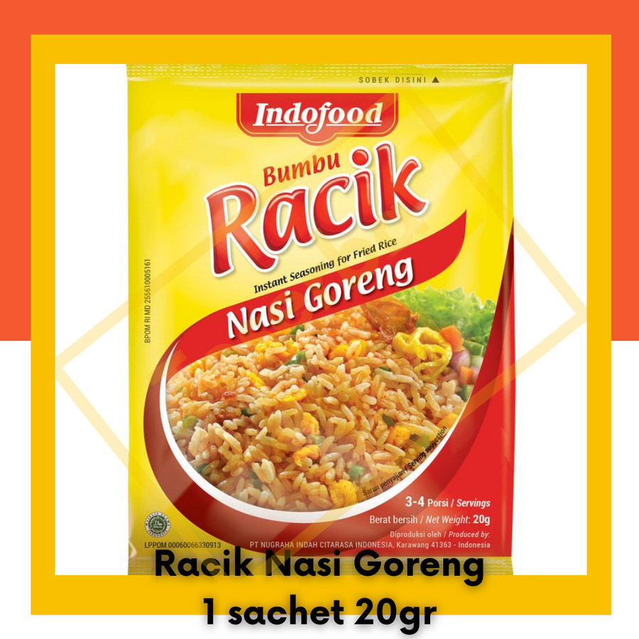 

Bumbu Racik Nasi Goreng Indofood 1PC / Z002