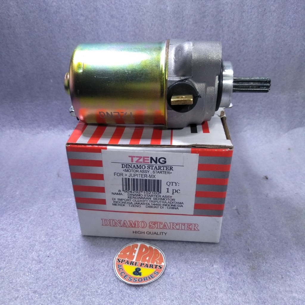 Dinamo stater Jupiter MX Dinamo Starter Assy Yamaha Jupiter MX Limited Item Barang Langka Spare Part