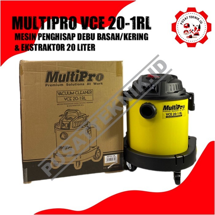 TERLARISSS VACUUM CLEANER EXTRACTOR VCE 20 1RL VACUM 20 LITER VCE20-1RL MULTIPRO