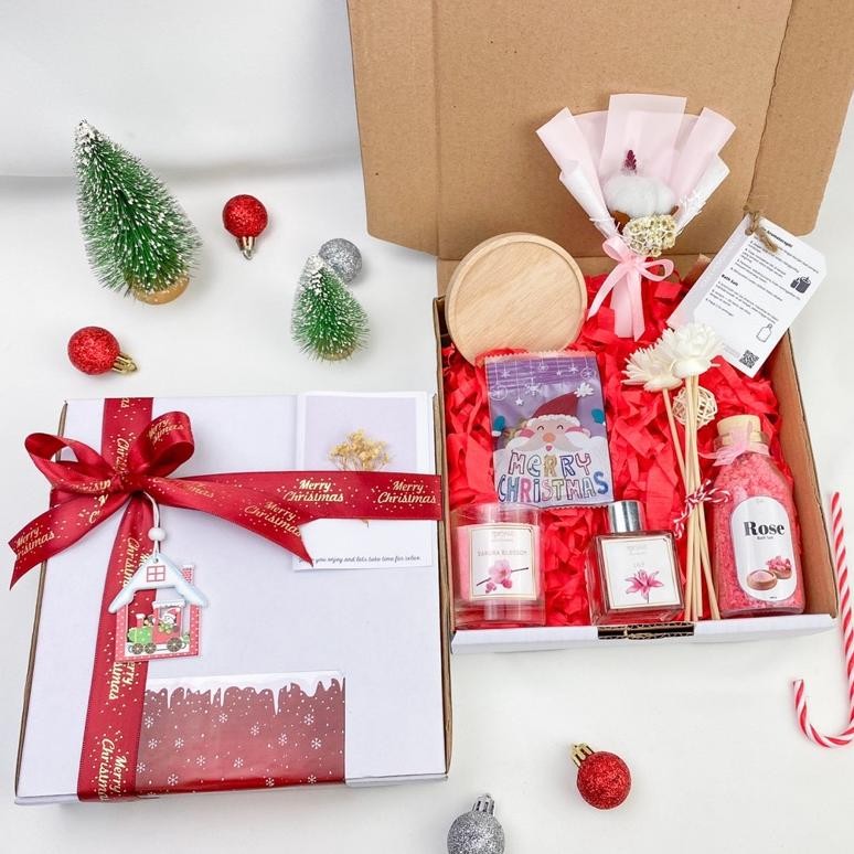

Gratis Ongkir Hampers Natal Hadiah Kado Tahun Baru Parcel Christmas Aromaterapi Gift Set Rileksasi Original