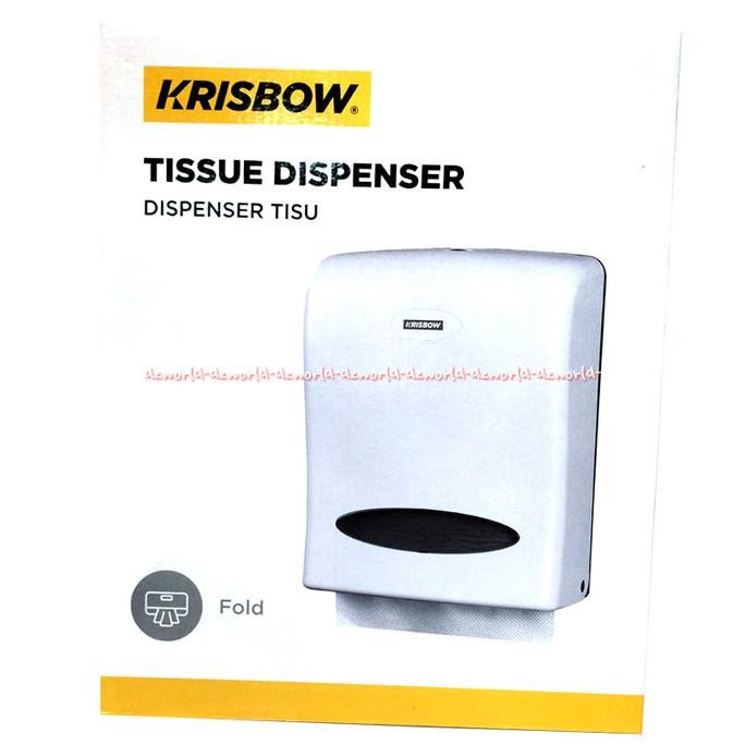 

Krisbow Tissue Dispenser Tempat Tisu Box Putih