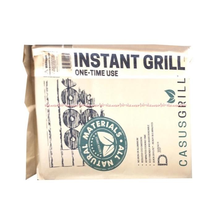 

Instant Grill One Time Use Alat Bakar BBQ Panggangan Sekali Pakai