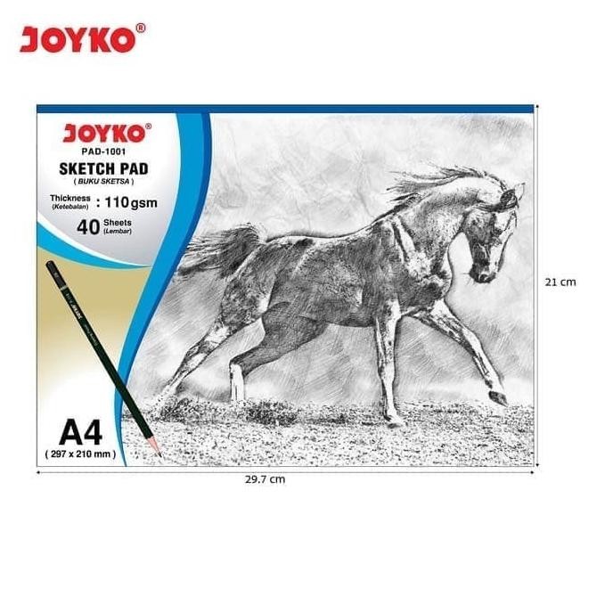 

Best Seller JOYKO SKETCH BOOK UKURAN A4 BUKU GAMBAR