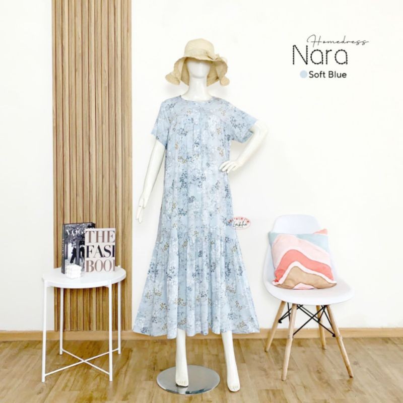 Daster Nara Soft Blue By Laikha DailyWear