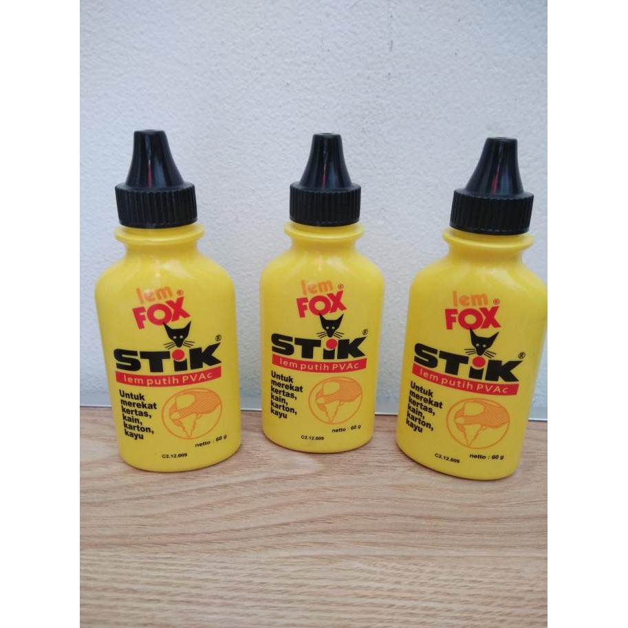 

Best Seller Lem Fox Stick / lem fox stik / lem fox kuning