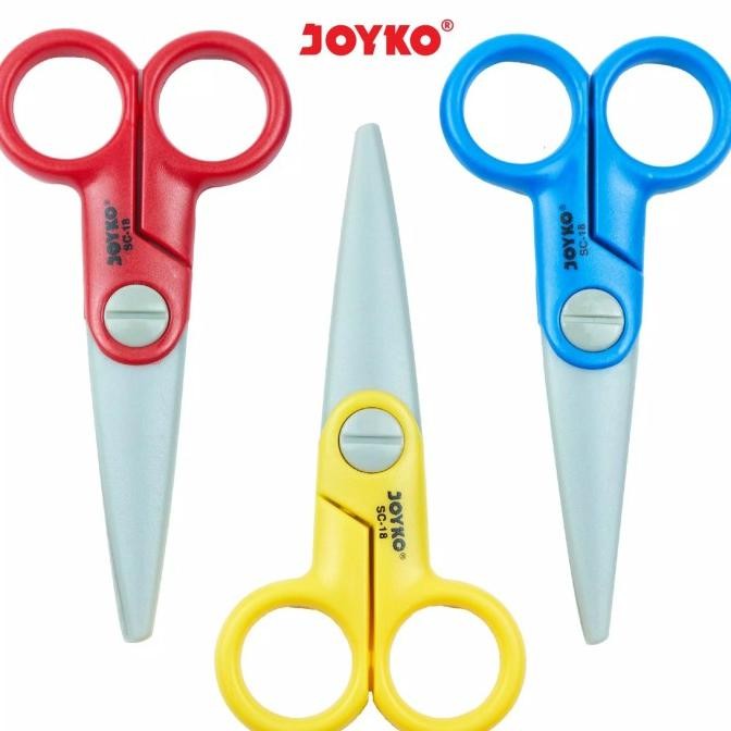 

Ready Terkini Gunting TK / Gunting Anak Joyko SC-18