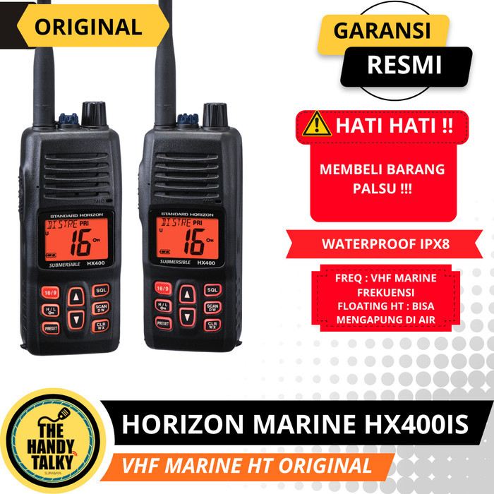 STANDARD HORIZON HX400IS MARINE HT MARINE HX-400 IS HX400 IS ORIGINAL