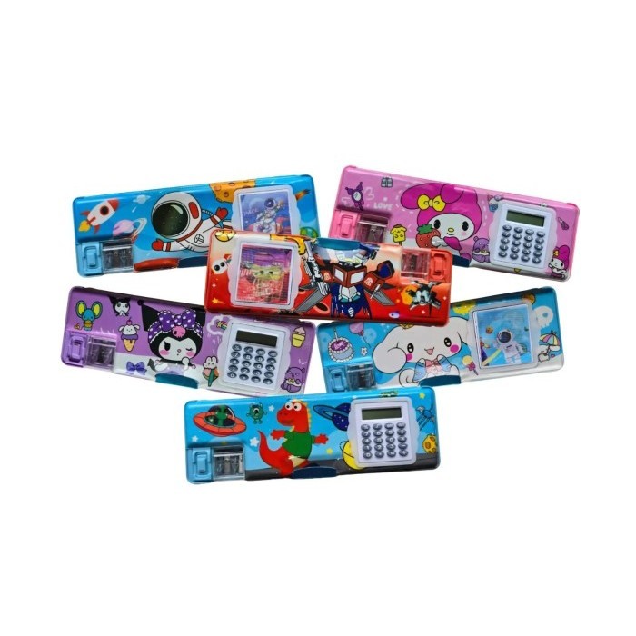 

AL575 Kotak Pensil Fancy Magnet Kalkulator + Rautan MK-371 BIG SALE