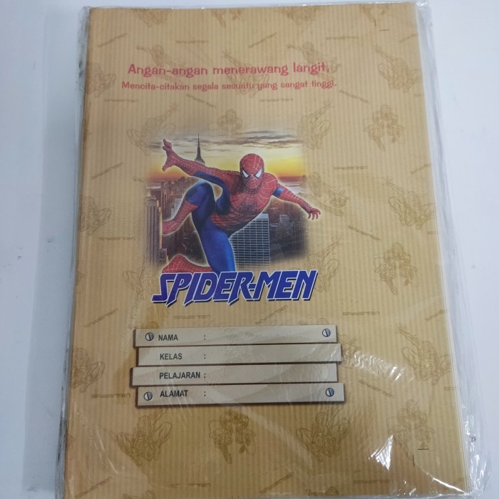 

ZU636 Sampul Buku Tulis Coklat Motif isi 20 lembar TERMURAH