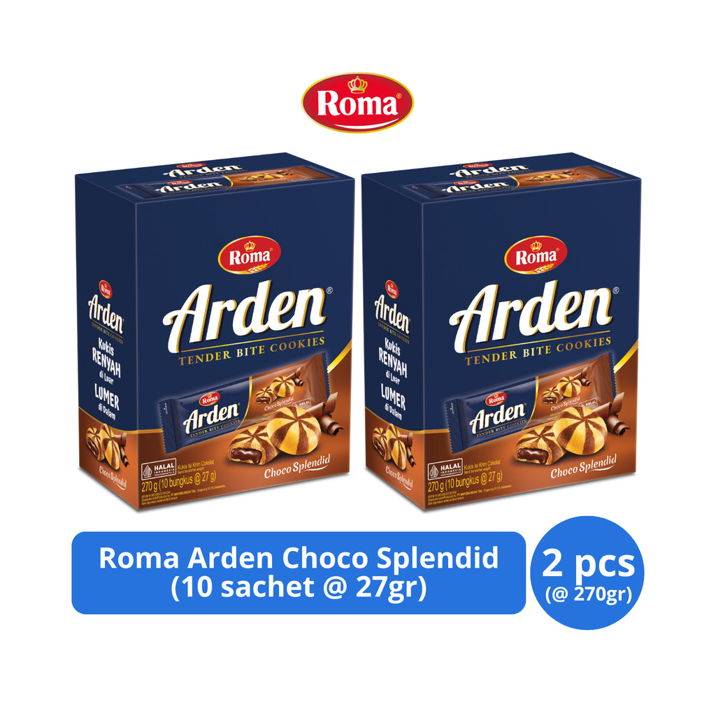 

Roma Arden Choco Splendid 10s @ 27gr x 2 pcs