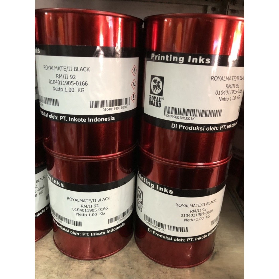 

MNTB" CAT PRINTING SABLON ROYALMATE RM 92 BLACK HITAM