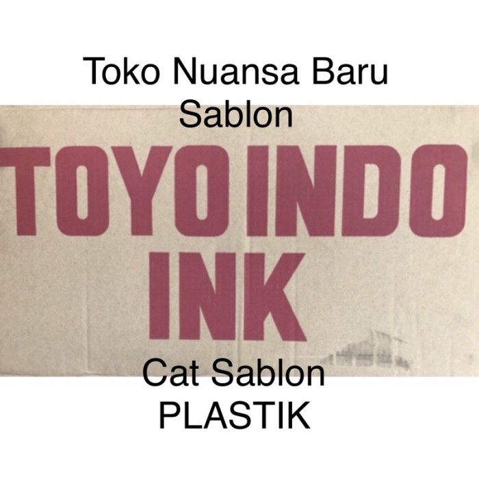 

MJ- TOYO INDO POLYMATE-G (CAT / TINTA SABLON PLASTIK) (BERAT 1 KG)
