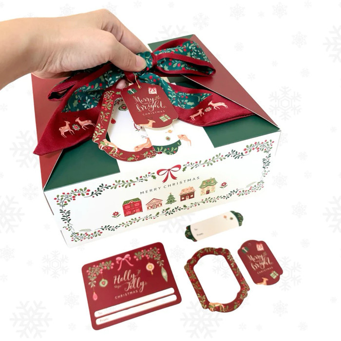 

5 Set Box Jinjing Twilly Natal Glory 22x22x7cm 20x20x8cm