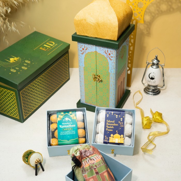 

Mini Grand Mosque BOX ONLY kotak Hampers Lebaran