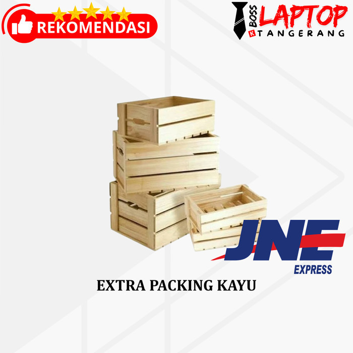 

Tambahan Packing Kayu Untuk Pembelian Laptop Khusus Jne dan Sicepat
