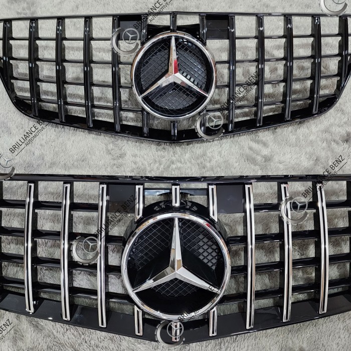 Grill Gt Gtr Mercedes Benz W212 Pre Facelift 2009-2012 Grille Mercy