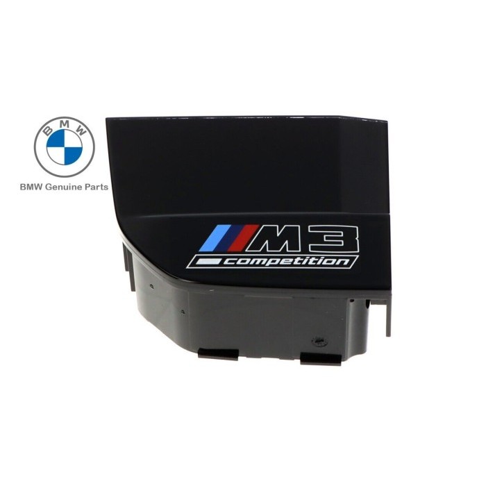 Original Bmw G80 M3 Competition Cover Emblem Bawah Konsol Idrive