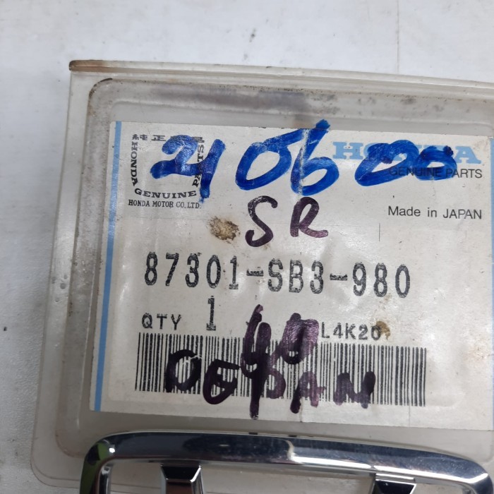 Emblem Logo H Kap Mesin Depan Honda Civic Wonder Sb3