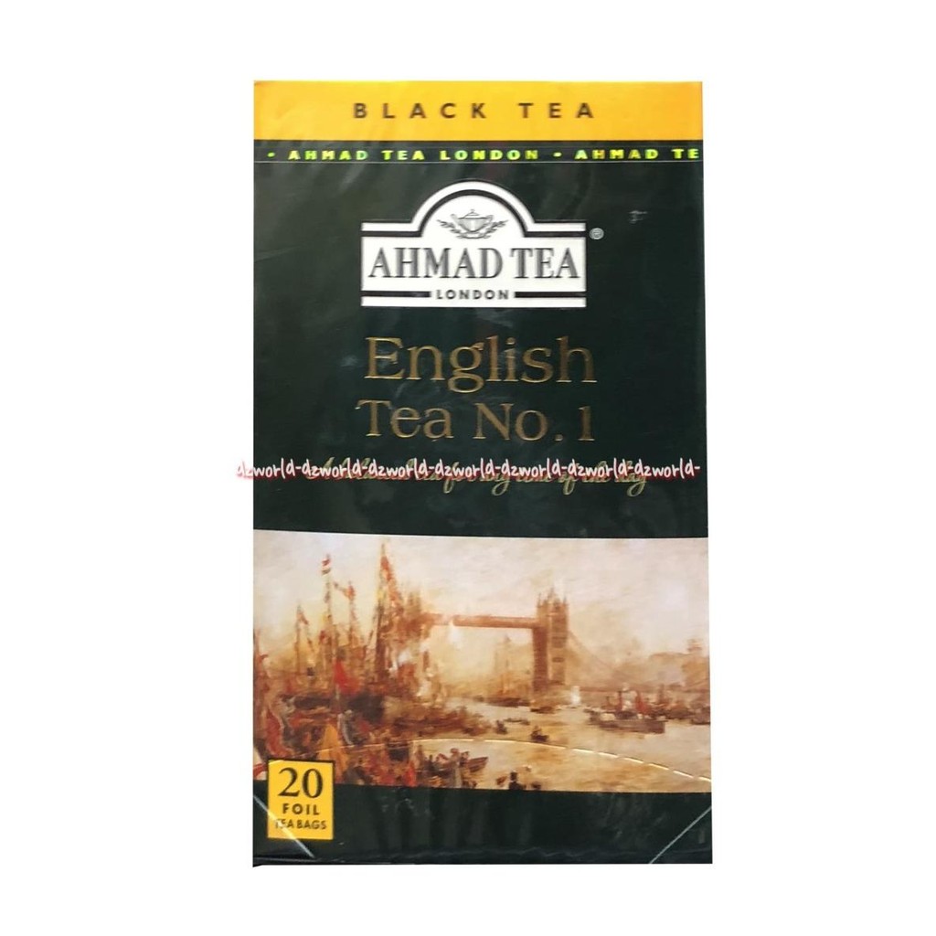 

Ahmad Tea No. 1 Black Tea Teh Hitam Teh Ahmad 20 Tea Bags Teh Import