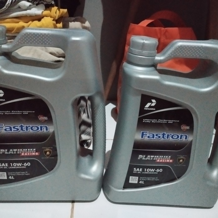 Jual Oli Fastron Platinum Racing Kemasan 4 Liter