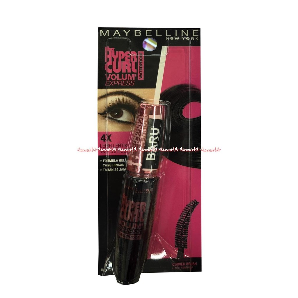 

Maybelline Hyper Curl Volum Express Maskara Lentik Mascara