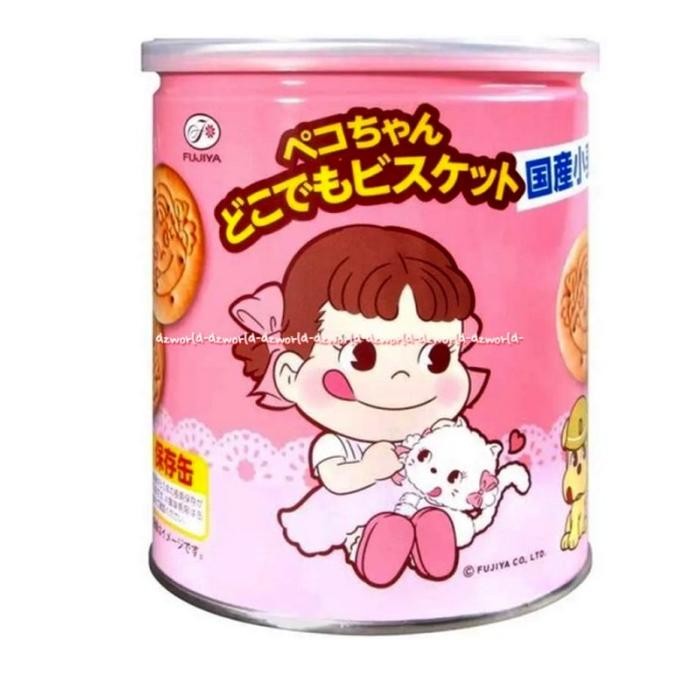 

Fujiya Baby Carrot Flavour Biskuit Kaleng Makanan Bayi Kaleng 60gr