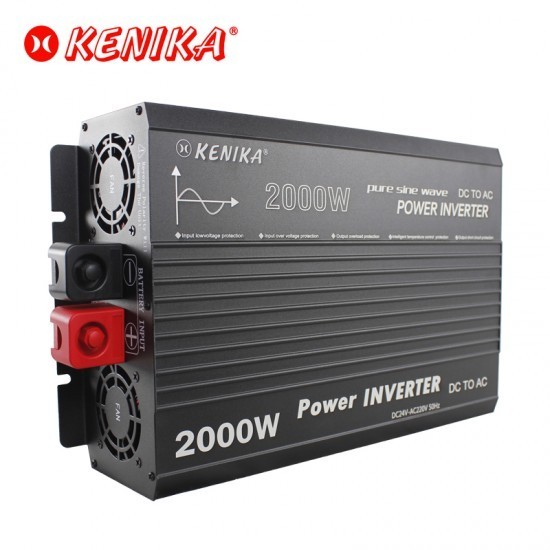 HARGA DISC - KENIKA POWER INVERTER PURE SINE WAVE2000W 24V - KENIKA PSW 2000-24