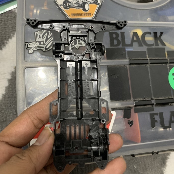 Chassis super 2 carbon original Tamiya