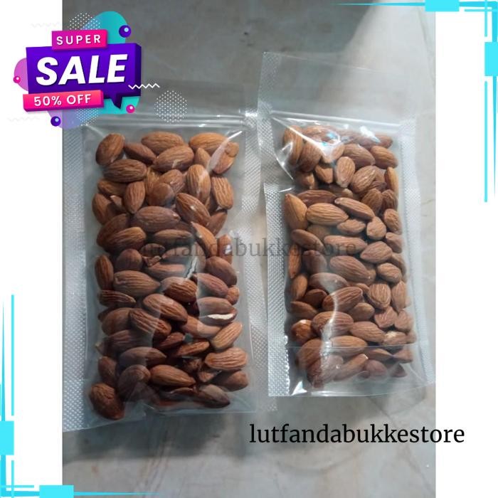 

[250 GRAM] KACANG ALMOND PANGGANG/ ROASTED ALMOND BEST PRODUK !!