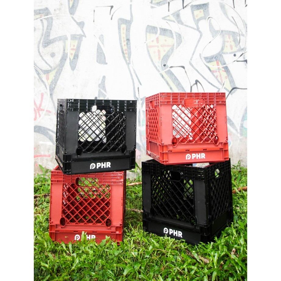 PHR STORAGE CRATE - Rak/Crate Penyimpanan PIRINGAN HITAM