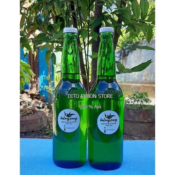 Minyak Kayu Putih Asli Ambon Maluku Pulau Buru Namlea 600 mL