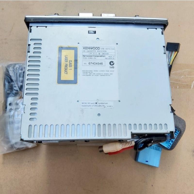 Head Unit Tape Kenwood Dpx 3070 Jazz City