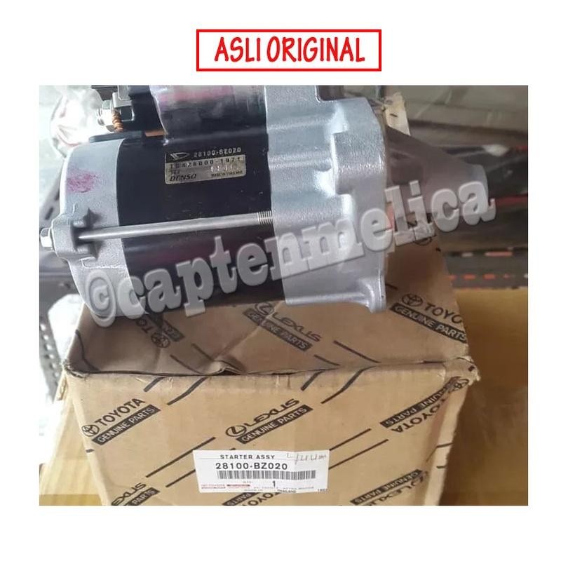 Ori Dinamo Motor Starter Stater Avanza Xenia 1.3 Vvti Lama 2005 2006 2007 2008 Solenoid Selenoid Hol