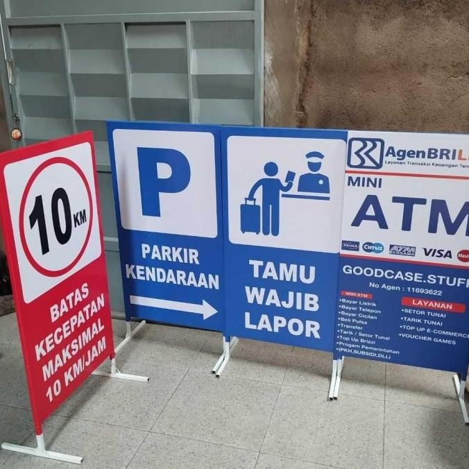 

Stand Rambu Parkir / Plang Stop Jalan Terbaik KGS