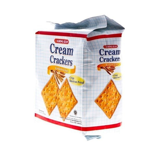 

BERKUALITAS Khong Guan Cream Crackers 350g