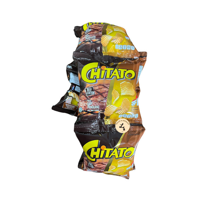 

PROMO SPECIAL Chitato Potato Chips Sapi Panggang 1 Renceng Isi 10 pcs @15gr