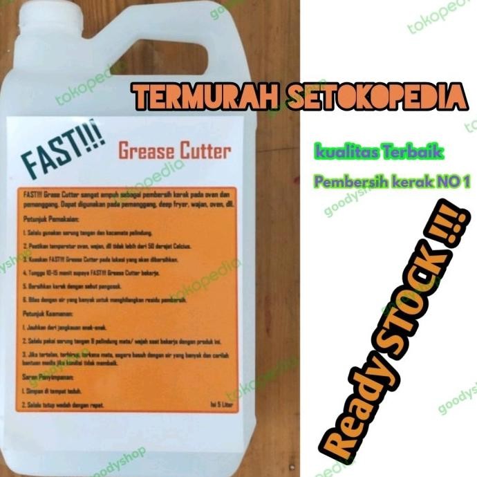Grease Cutter Cleaner Pembersih Kerak Wajan,Grill Oven,Kompor 5L Original Dan Terpercaya