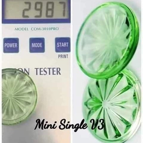 Mci Bioglass Mini Bio Glass Mini Mci V3 -Original Free Rubber + Rantai